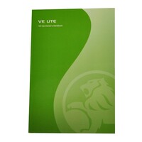 OWNERS MANUAL VE COMMODORE UTE  SERIES 1 SS SSV SV6 AND OMEGA AUGUST 07 PRINT genuine new gmh

