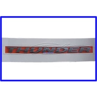 THUNDER BADGE EMBLEM VZ UTE QUARTER PANEL