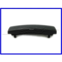 CONSOLE REAR AIR VENT TOP SCREW COVER CAP VE WM CONSOLE COVERS SCREWS BETWEEN REAR AIRVENTS AND ARMREST BLACK