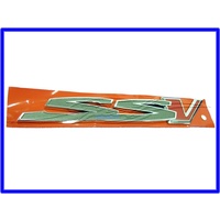 BADGE VF SSV RED BOOTLID BADGE