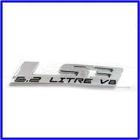 BADGE LS3 6.2LITRE V8 VF SSV REDLINE