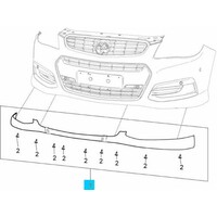 BODY ARMOUR FRONT BUMPER VF SS SV6 & SSV SERIES 1
