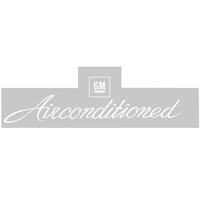 DECAL AIR CONDITIONED HQ HJ HX HZ LH LX