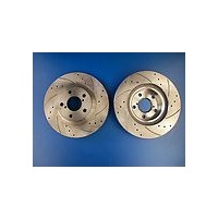DISC ROTOR DRILLED AND SLOTTED VT VX VY VZ FRONT PRICE PER PAIR