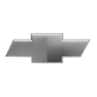 BADGE CHEVROLET BOOT OR TAILGATE VY S / SS SILVER NLA RARE SPARES