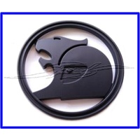 BONNET BADGE VE VF HSV MATT BLACK GENUINE 64MM DIAMETER