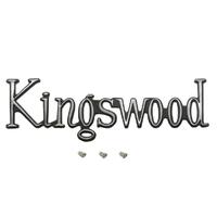 BADGE EMBLEM 'KINGSWOOD' HQ HJ FENDER & BOOT