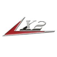 'X2' GRILLE BADGE HD