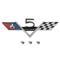 '5 LITRE' FENDER BADGE HK HT (307 CHEV)