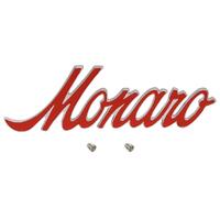 'MONARO' BADGE (RED) HQ HJ HX FENDER HQ