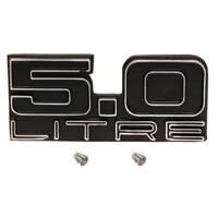 BADGE 5.0 LITRE SUIT HJ HX HZ LX BOOT/TGATE