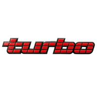 BADGE TURBO VL COMMODORE BOOT LID TAIL GATE & UNIVERSAL RED