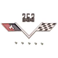 253 ENGINE SIZE AND FLAGS BADGE KIT HT HG