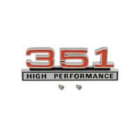 '351 HIGH PERFORMANCE' BADGE FENDER / BOOT XW GT
