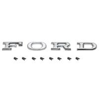 BADGE 'FORD' LETTERS XA XB ZF ZG TO SUIT SEDAN UTE VAN WAGON BONNET UTE VAN WAGON TAILGATE