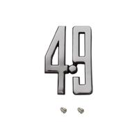 '4.9' BADGE XC FENDER (CHROME) EXCEPT GS