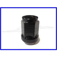 MAG WHEEL NUT BLACK VE COMMODORE & WM 14 x 1.5 FLARED TAPERED SHANK WITH 19 MM HEAD