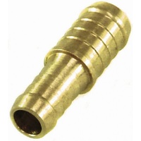 Brass Straight Reducing Joiner 3/8" (9.5mm) to 1/2" (12.7mm) Hose Tube Ends