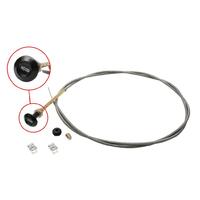 BONNET CABLE SET FE FC WITH GROMMET AND STOP