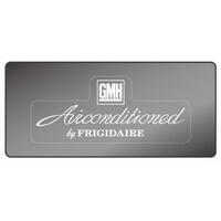 DECAL HK HT HG 'GMH AIRCONDITIONED BY FRIGIDAIR'