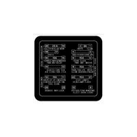 FUSE COVER DECAL HX HZ WB