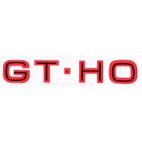 'GT HO' GLOVE BOX DECAL XY GT HO