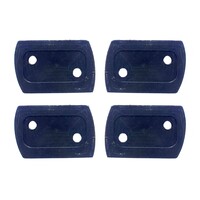 BARN DOOR HINGE PLATE SEAL SET XA XB XC XD XE XF XG XH PANELVAN