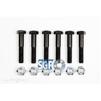 TAILSHAFT COUPLING BOLTS VT VX VY VZ VE M12 X 65 HIGH TENSION BOLTS WITH M12 CONE LOCK NUTS