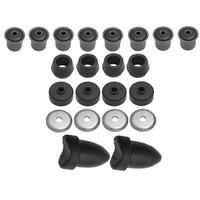 REAR SUSPENSION RUBBER KIT LC WTH LONG BUMP RUBBER