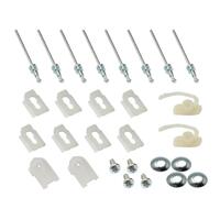 MOULDING CLIP SET HK HT HG DOOR BELT MOULD REAR SEDAN