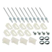 MOULDING CLIP SET DOOR BELT REAR HQ