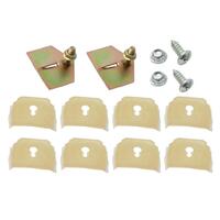 MOULDING CLIP SET REAR QUARTER HK HT PREMIER BROUGHAM