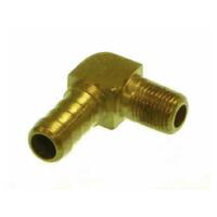 Brass Male Elbow Tail 3/8 Hose X 1/4 Bsp