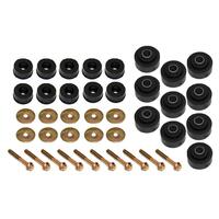 BODY MOUNT TO CHASSIS KIT HQ HJ HX HZ WB UTE & PANEL VAN INCLUDING MOUNTING BOLTS