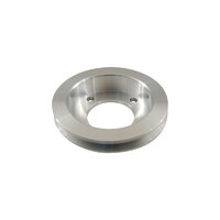 CRANK PULLEY 5-1/2in SINGLE GROOVE  - FORD TRANSPLANTED INTO 1965-69 CARS 289-302-351 WINDSOR V-BELT