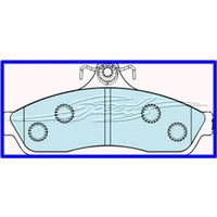 DISC BRAKE PADS COMMODORE FRONT VB VC VH VK VL VN VP VR VS