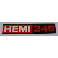 'HEMI 245' AIR CLEANER DECAL VG-VH 1BBL