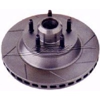 ROTOR-DISC BRAKE SLOTTED LHS