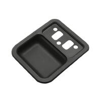 DOOR HANDLE CUP BLACK FRONT OR REAR TO SUIT XT XW XY ZB ZC ZD