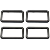 SURROUND INTERIOR DOOR HANDLE VB VC VH VK VL BLACK SET OF  (4)