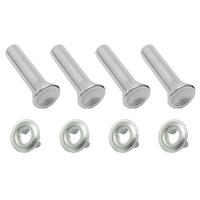 DOOR LOCK KNOB KIT (4) CHRM HK HT HG HQ HJ HX HZ WB LC LH LX UC INC FER
