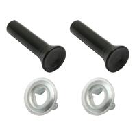 DOOR LOCK KNOB KIT (2) BLK HK HT HG HQ HJ HX HZ WB LC LH LX UC INC FERR