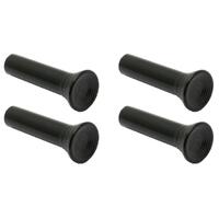 DOOR LOCK KNOB KIT (4) BLK HK-