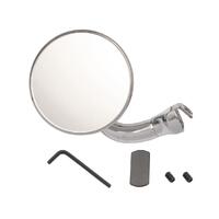 MIRROR PEEP DOOR 3' GLASS RIGHT ANGLE ARM EXTERIOR LEFT HAND