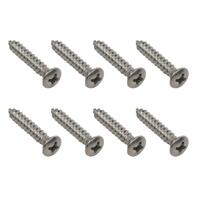 SCREW KIT FOR SCUFF PLATES XA XB XC COUPE STAINLESS 8