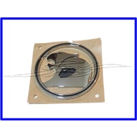 BADGE-LION & HELMET 83MM DIAMETER VE VF BONNET REQUIRES B08090604 BLACK MOUNTING PLINTH