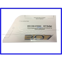 307 BOOT BADGE VE MALOO UTE