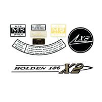 ENGINE DECAL KIT HR X2 189