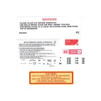 ENGINE DECAL KIT LX 5 LITRE