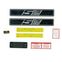 '5 LITRE' ENGINE BAY DECAL KIT HK